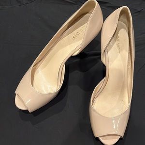 Nine West Patent leather Peep Toe Pumps